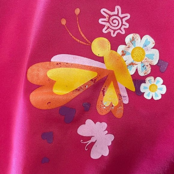 UV skinz butterfly rash guard 12-18 months - Picture 2 of 5
